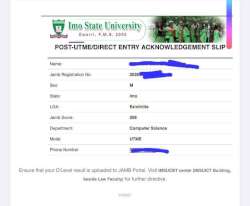 I Scored 208 In JAMB By Ticking Only D (pix)