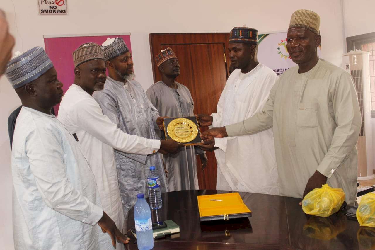 Organised Trades Union Honours FEDPODAM Rector